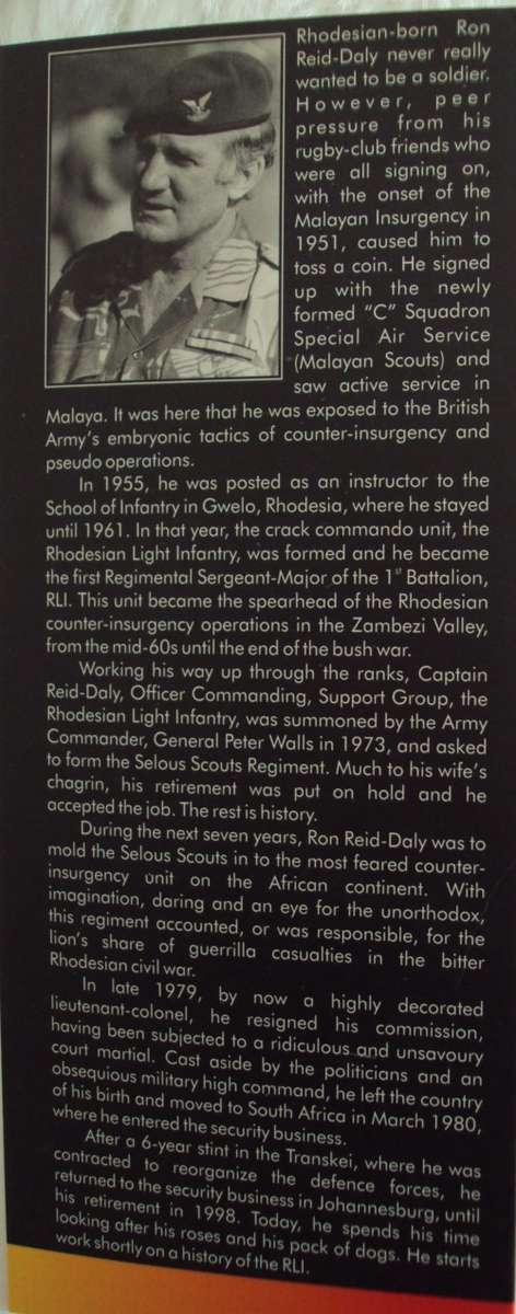 Pamwe Chete: The Legend of the Selous Scouts: Lieutenant-Colonel R. F. Reid Daly