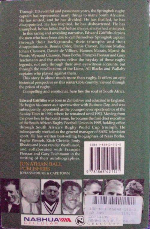 The Captains: Edward Griffiths - Authograpled by Gary Teichman