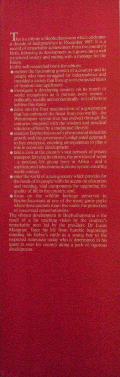 A Nation On The March - A Celebration of Bophuthatswana Decade of Independence