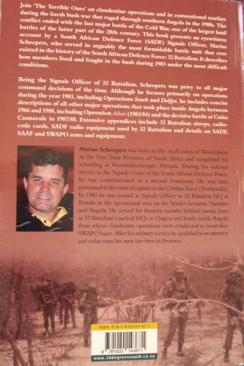 Striking Inside Angola With 32 Battalion - Marius Scheepers