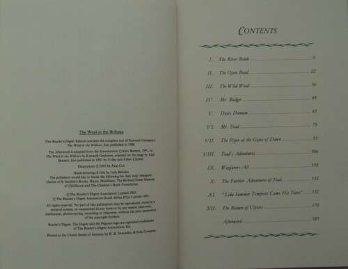 The Wind In The Willows Kenneth Grahame | Readers Digest