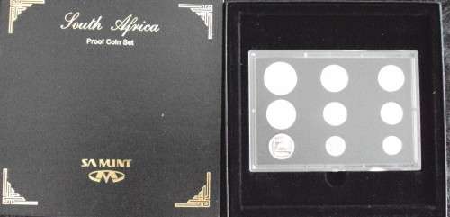 2001 South Africa Proof Coin Set - SA Mint