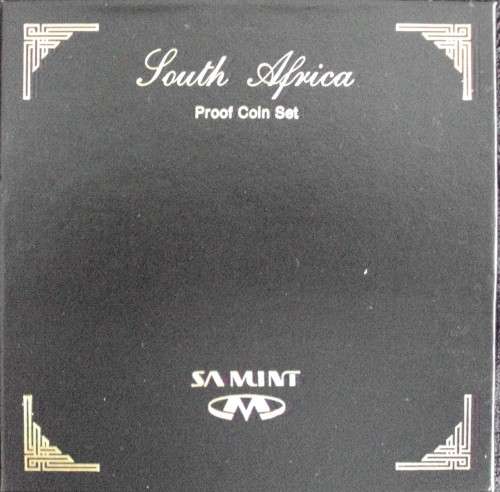 2001 South Africa Proof Coin Set - SA Mint