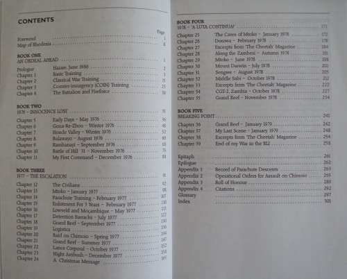 Fireforce One Man's War in the Rhodesian Light Infantry: Chris Cocks - Inscribed by the Author