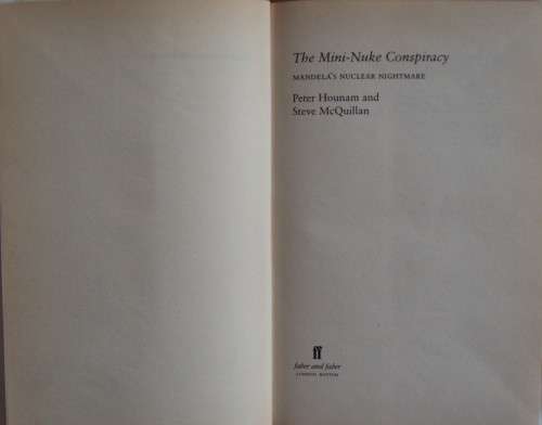 The Mini-Nuke Consprtacy