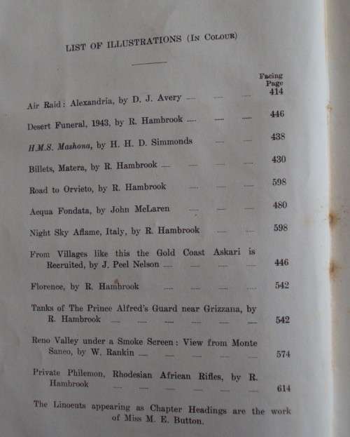 The War History of Southern Rhodesia 1939 - 1945 Volume II