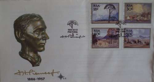 1989 RSA FDC - J H Pierneef 1886 to 1957