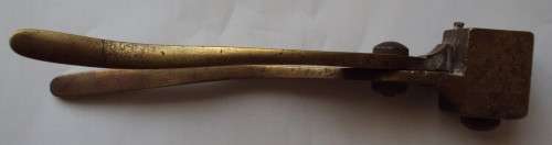 Antique Martini Henry .577 / 450 Solid Brass Bullet Mould