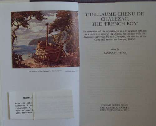 Guillaume Chenu De Chalezac, The 'French Boy'