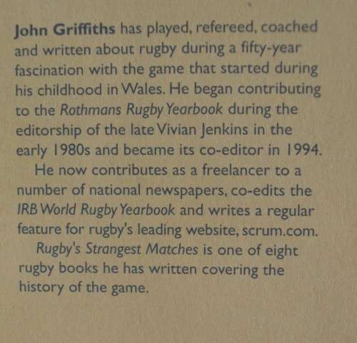 Rugby's Strangest Matches