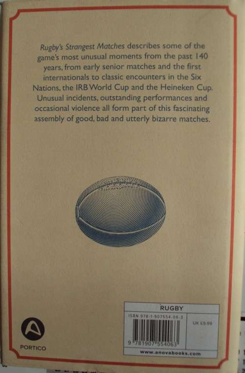 Rugby's Strangest Matches