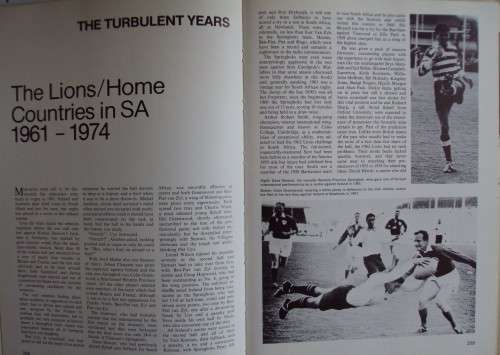 Springbok Saga - A Pictorial History From 1981