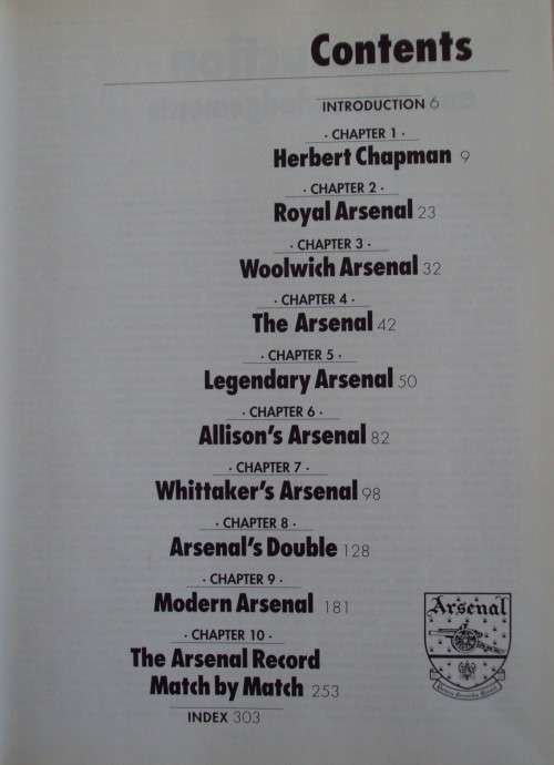 Arsenal - The Official History: Phil Soar & Martin Tyler