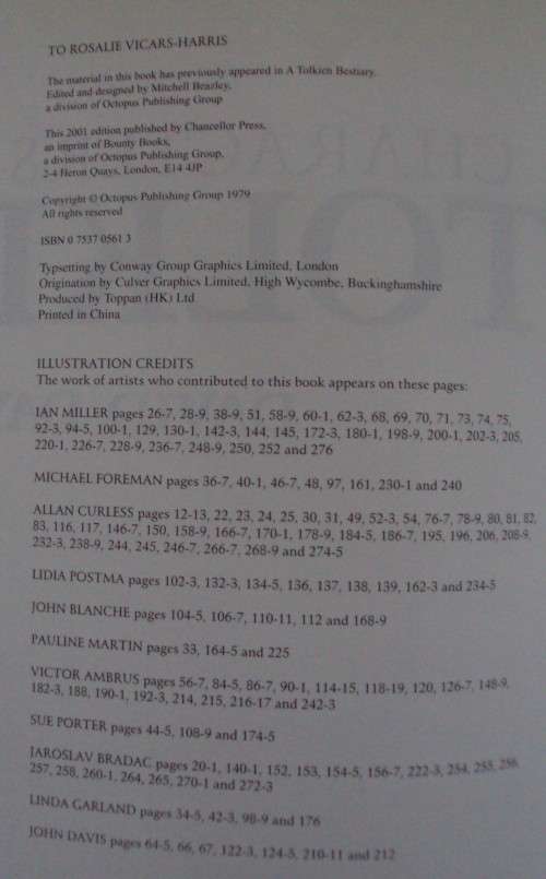 Characters from Tolkien - David Day