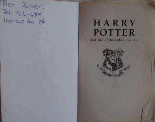 Harry Potter and the Philosophers Stone