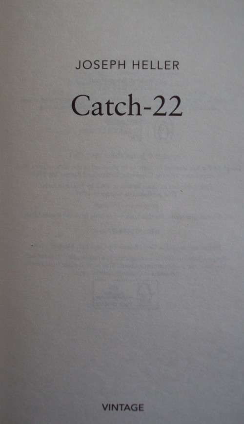 Catch 22 - Joseph Heller