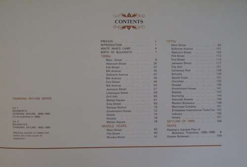 Bulawayos Changing Skyline 193-1980 - Alex D Jack with text by Louis W Bolze