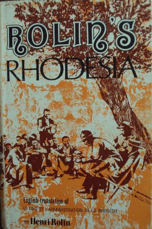 Rolin`s Rhodesia - Henri Rolin
