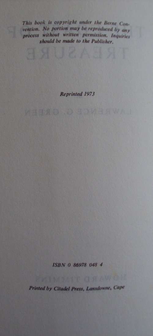 The Coast of Treasure - Lawrence Green Green