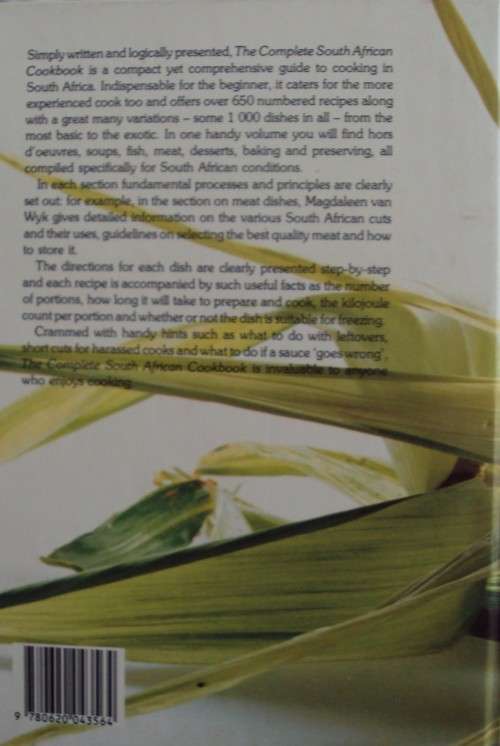 The Complete South African Cookbook - Magdaleen Van Wyk