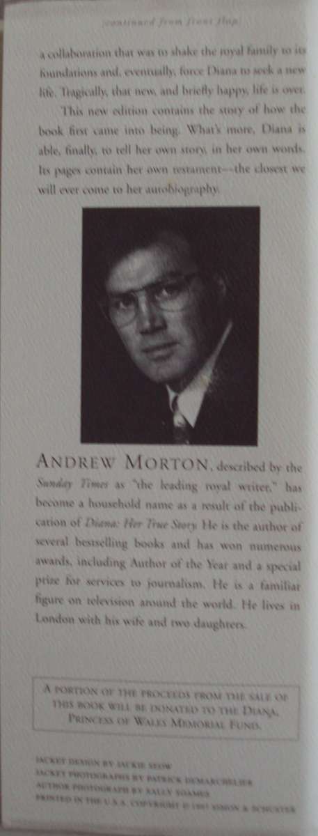 Diana Her True Story Andrew Morton