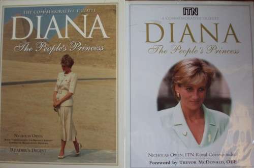 2 Commemorative Tributes: Diana The People`s Princess Niholas Owen