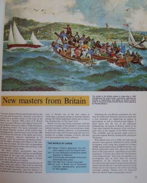 The Story Of South Africa Wilhelm Grutter in collaboration with Prof D J van Zyl