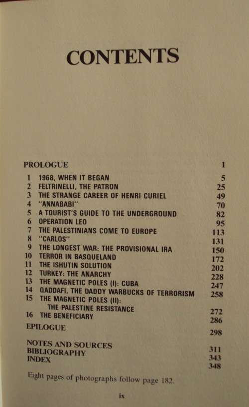 The Terror Network The Secret War of International Terrorism Claire Stirling