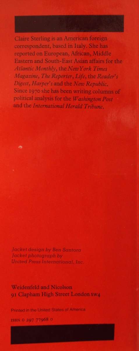 The Terror Network The Secret War of International Terrorism Claire Stirling