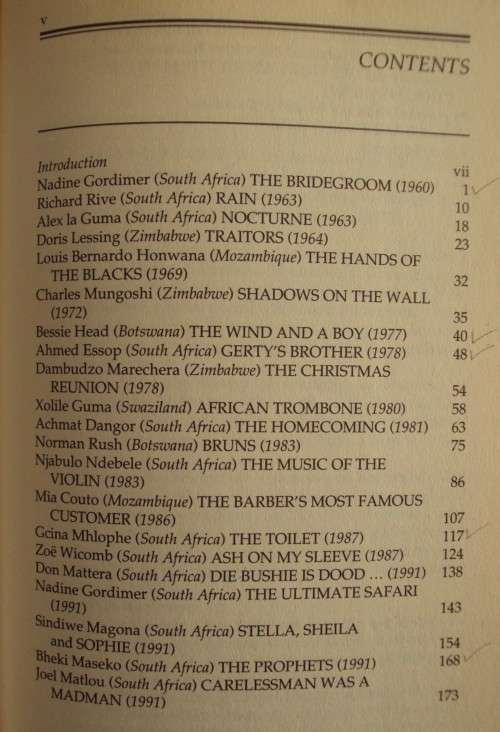 Being Here Modern Short Stories From Southern Africa Compiled by Robin Malan