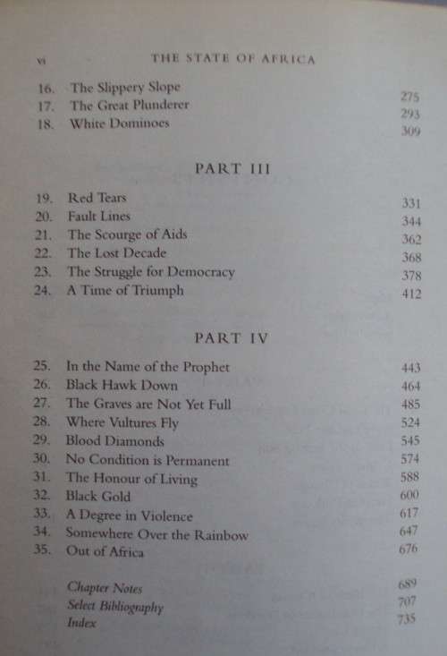 The State of Africa, a History of Fifty Years of Independence Martin Meredith