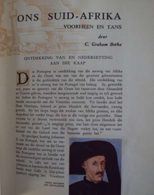 1938 United Tobacco Ons Suid-Afrika Voorheen En Tans - Graham Botha