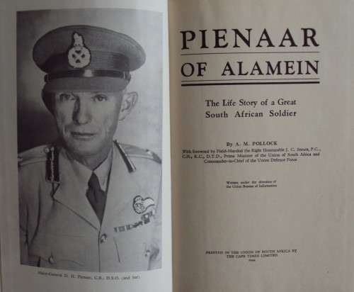 Pienaar of Alamein - A M Pollock