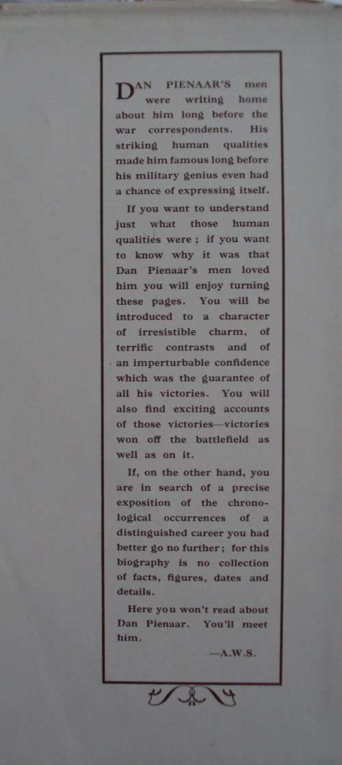 Pienaar of Alamein - A M Pollock