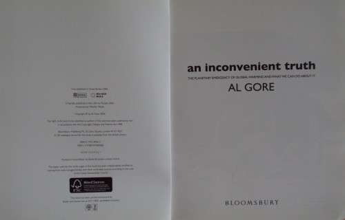 An Inconvenient Truth- Planetary Emergency of Global Warming and What We Have to Do About It Al Gore