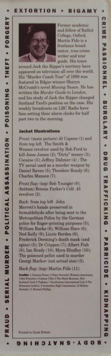 The Chronicle Of Crime The Infamous Felons Of Modern History And Their Hideous Crimes - Martin Fido