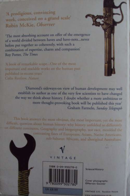 Guns, Germs and Steel - A Short History of Everybody for the Last 13 000 Years Jared Diamond