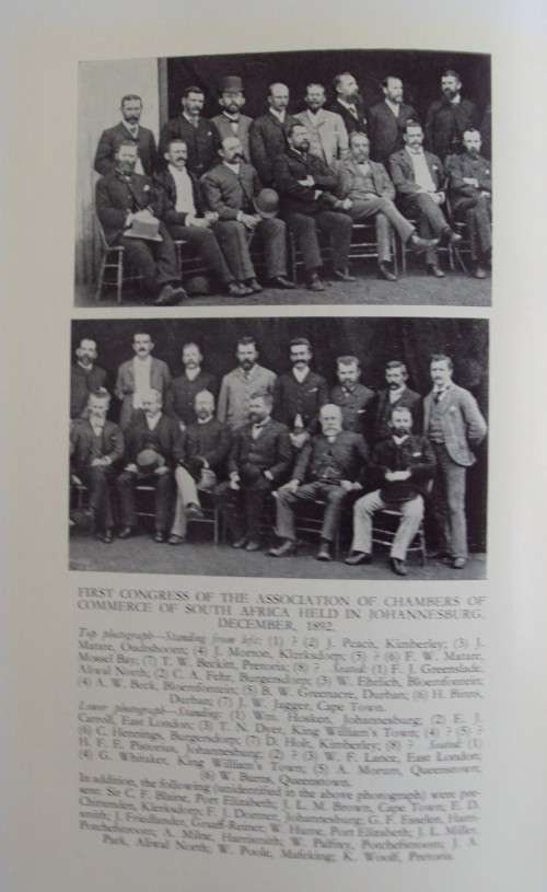Men of Good Hope The Romantic Story of the Cape Town Chamber of Commerce 1804 - 1954 R F M Immelman