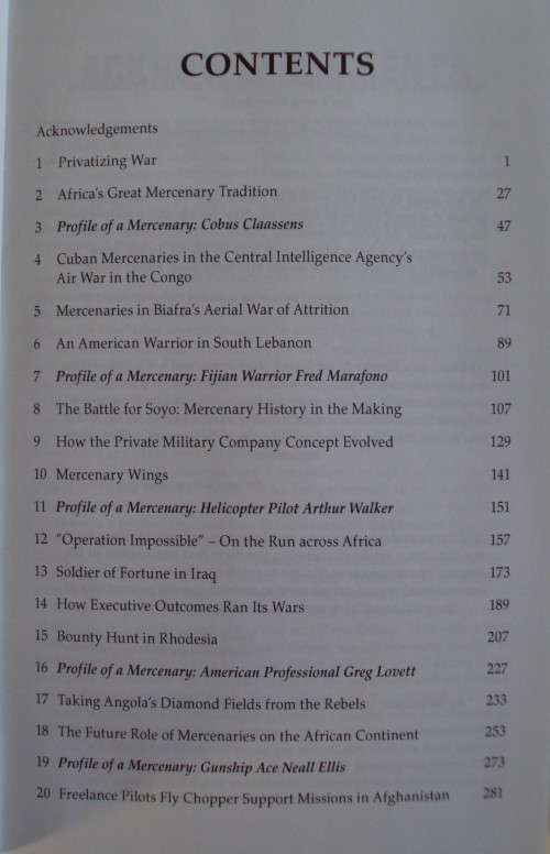 Mercenaries Putting the World to Rights with Hired Guns - Al J Venter