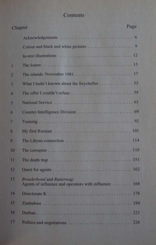 On South Africa`s Secret Service An Undercover Agents Story Riaan Labuschagne