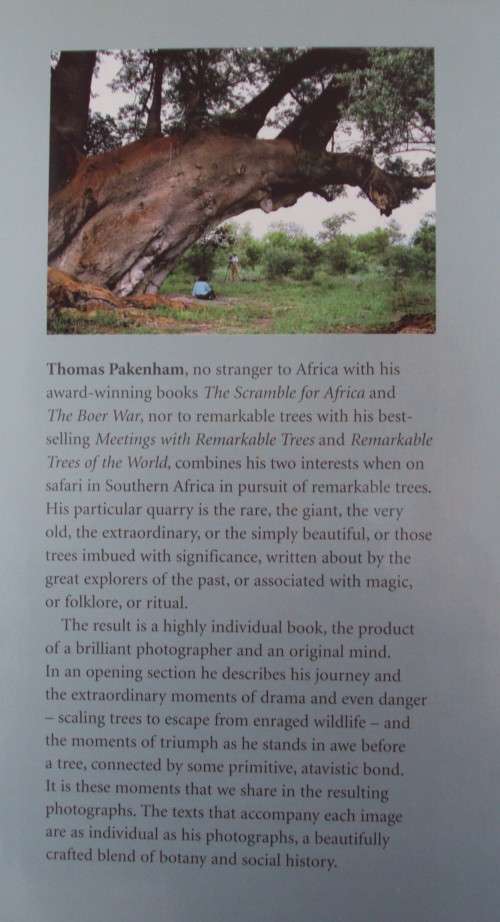 In Search of Remarkable Tress On Safari in Southern Africa Thomas Packenham