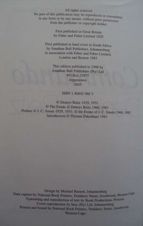 Commando Denys Reitz