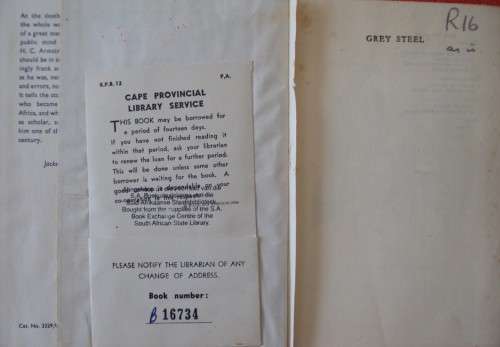 Grey Steel H C Armstrong