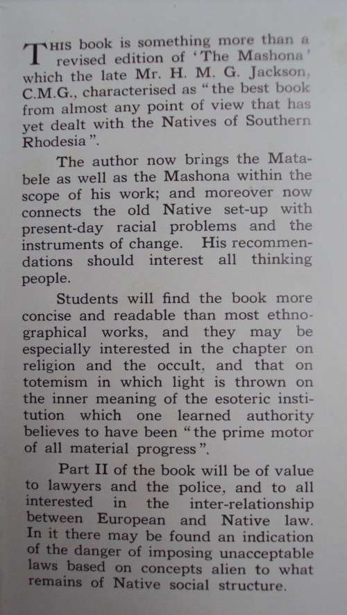 The Mashona and the Matabele Charrles Bullock