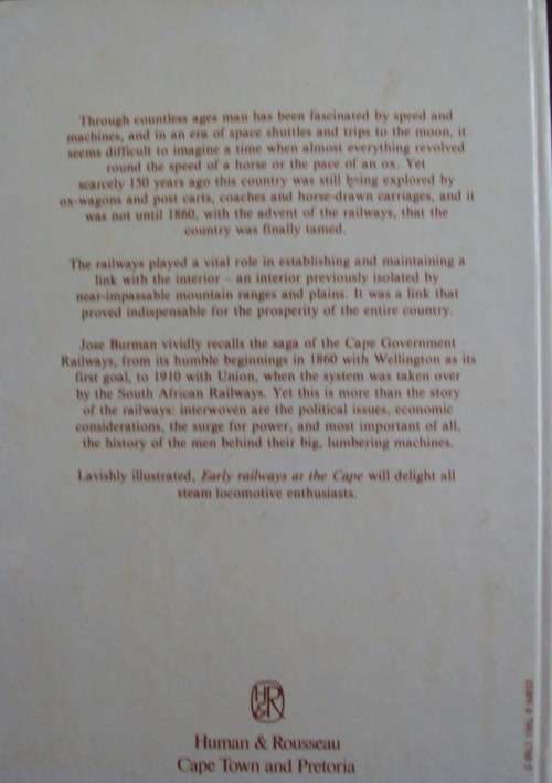 Early Railways at the Cape