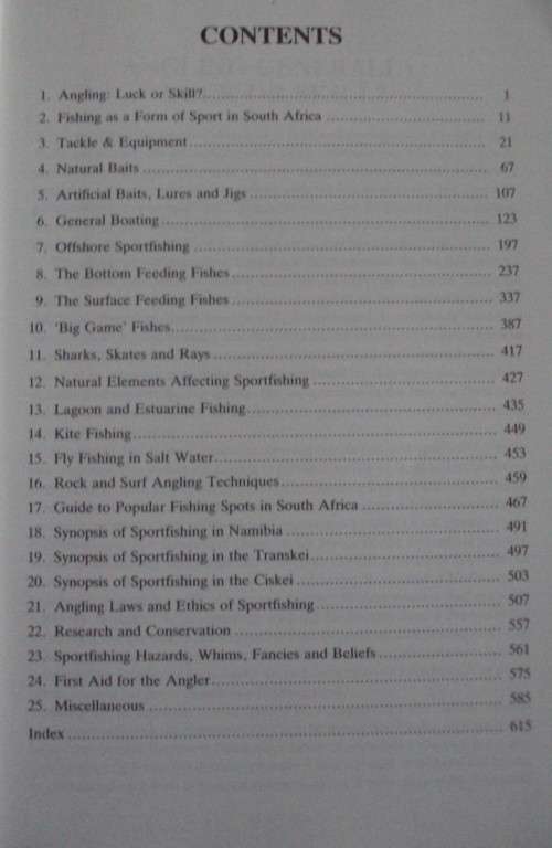 Strike! The Book on Salt Water Fishing in Southern Africa Fanie and Stephan Schoeman  Publis
