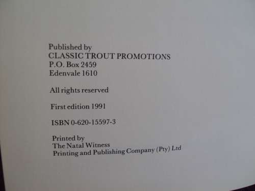 Trout Trails Revisited  Malcolm Meintjies