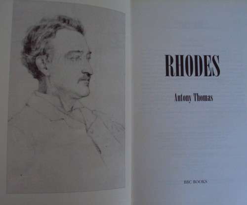 Rhodes: The Race for Africa Antony Thomas