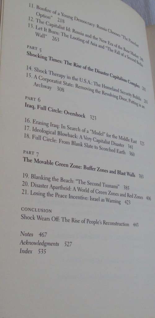 The Shock Doctrine The Rise of Disaster Capitalism   Naomi Klein