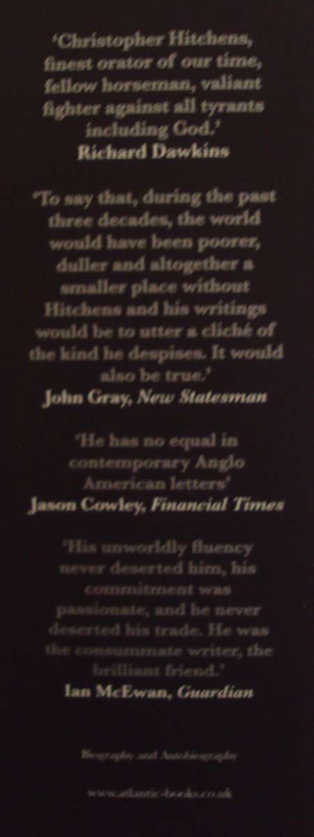 Mortality  Christopher Hitchens